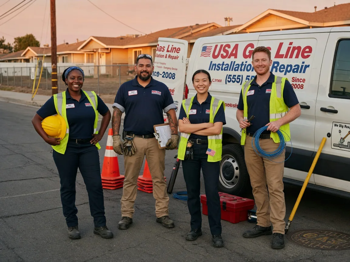 Gas Line Installation company in Corona, NM